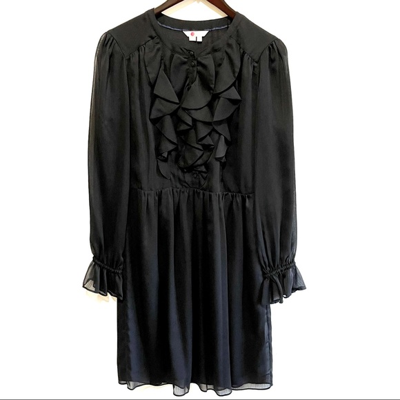 Boden Dresses & Skirts - Boden size 12 black dress, Wednesday Addams vibes